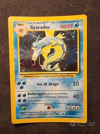 Carta pokemon Gyarados Set Base Holo Unlimited 6/1