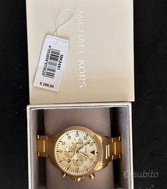 Orologio michael kors dorato
