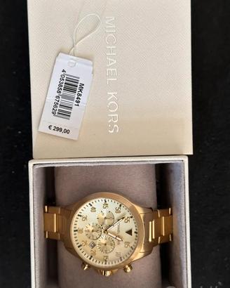 Orologio michael kors dorato