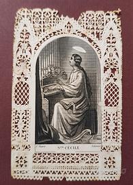 Immaginetta Antica "Canivet" - Santa Cecilia