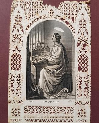 Immaginetta Antica "Canivet" - Santa Cecilia