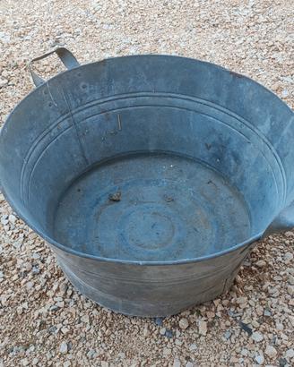 tinozza cesta vaso lamiera 