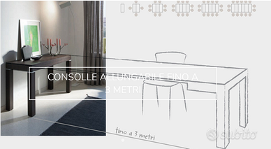 R300- tavolo di design allungabile by Riflessi