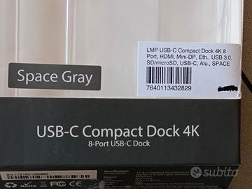 LMP Compact Dock 4K per MacBook PRO, NUOVO 