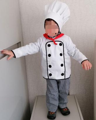 Vestito carnevale Cuoco/Chef