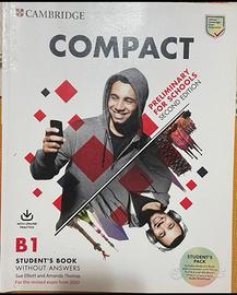 Libro scolastico Compact B1