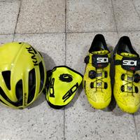 Sidi wire carbon , kask protone 