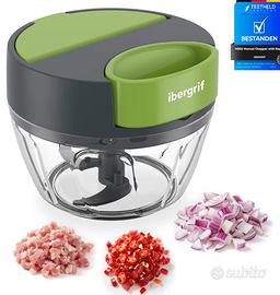 Tritatutto manuale mai usato con scatola