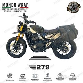 Adesivi tabella compatibile con Scrambler 400X