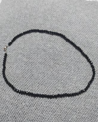 collana in acciaio dadini