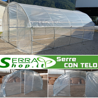 Serra 3x4 arco tunnel con FILM professionale orto