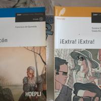 2 libri da lettura spagnola