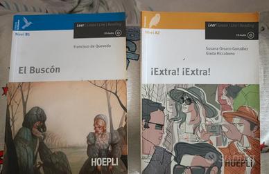 2 libri da lettura spagnola