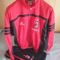 tuta felpa top taglia 4 adidas milan vintage opel