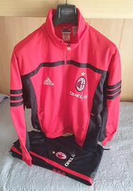 tuta felpa top taglia 4 adidas milan vintage opel