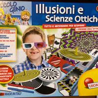 Gioco lisciano illusioni e scienze ottiche