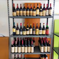 Lotto vini da collezione diverse annate 