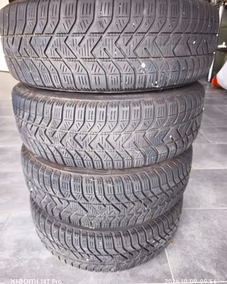 Pneumatici  invernali con cerchi per Fiat Panda