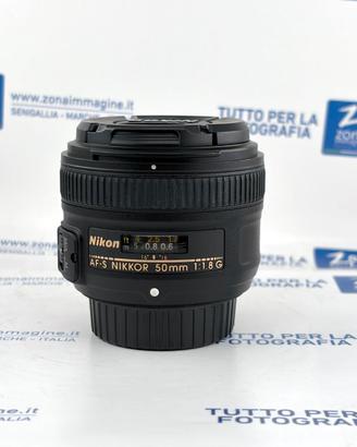 Nikon AF-S 50 1.8 G + GARANZIA USATO
