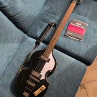 Basso Hofner Ignition Black, Hofner Artist Gig Bag