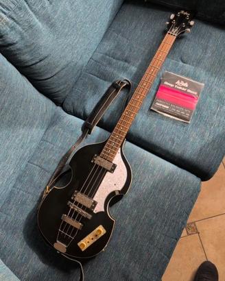 Basso Hofner Ignition Black, Hofner Artist Gig Bag