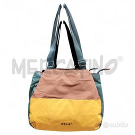 BORSA DONNA SKFK VERDE GIALLO