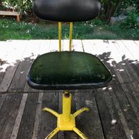 Sgabello Industriale Vintage d'epoca