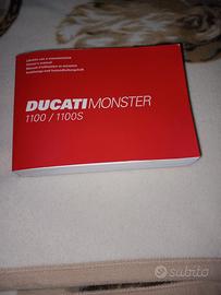 libretto uso e manutenzione ducati monster 1100s 