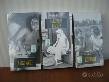 n. 7 cassette Film VHS