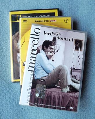 3 DVD - Mastroianni / Shevchenko / National Geog.