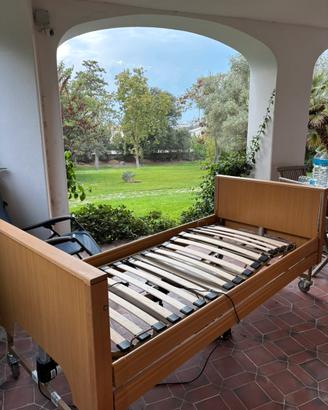 Letto ortopedico elettrico con materasso incluso