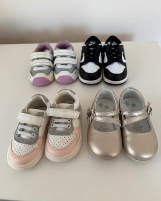 Scarpe bimba dal 19 al 21