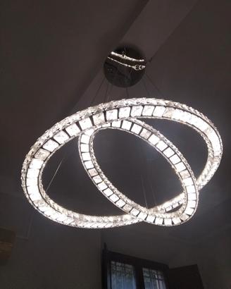 lampadario anelli