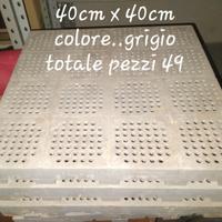 Mattonelle in pvc 40cm x 40cm x 4.5