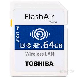 SD card 64 GB wireless TOSHIBA FlashAir W-04