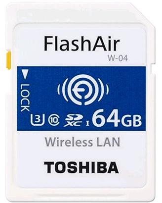 SD card 64 GB wireless TOSHIBA FlashAir W-04