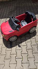 macchina range rover evoque batterie