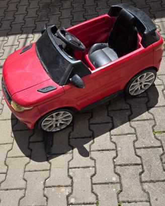 macchina range rover evoque batterie