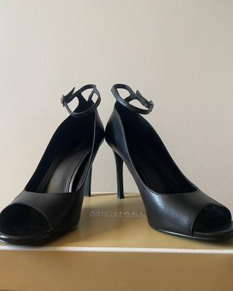 Michael Kors Danielle Décolleté in Pelle Nere 38,5