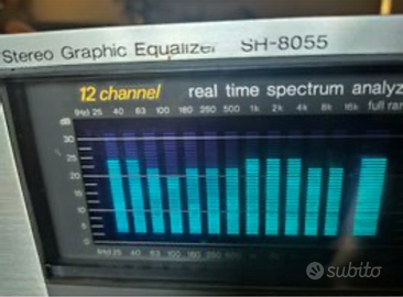 Technics equilizzatore grafico SH 8055