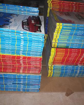 Collezione di mensili Quattroruote dal '60 al '90