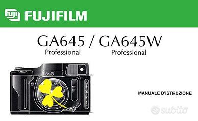 LIBRETTO FUJI GA 645 GX 680 II AX/3 ST/901 STX/2
