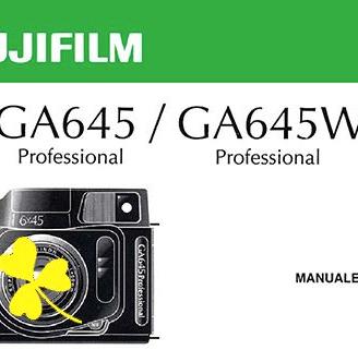 LIBRETTO FUJI GA 645 GX 680 II AX/3 ST/901 STX/2