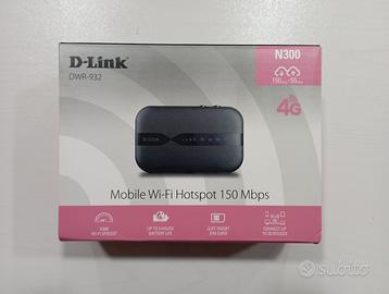 D-Link DWR932 Mobile Wi-Fi Hotspot 150Mbps N300 4G