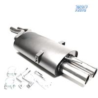 SILENZIATORE DI SCARICO BMW E46 98-07 ACCIAIO