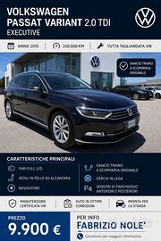 VW PASSAT B8 EXCECUTIVE