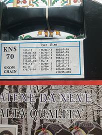 catene da neve