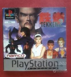 Tekken 2 platinum - play station ps1 (libretto)