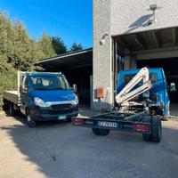 Iveco Daily 35C11 Ribaltabile Trilat NUOVO + Gru