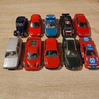 Lotto 10 modellini Auto italiane Fiat Ferrari Lamb